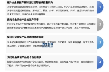 政策引導下，低碳、環(huán)保、智能化等有望成為冶金智能制造的主流